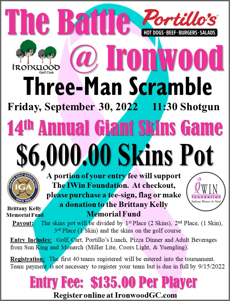 Battle at Ironwood - You will be waitlisted - Ironwood Golf Club